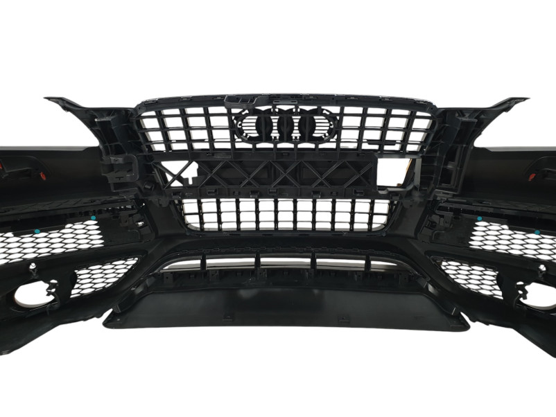 Передній бампер  ( в стилі SQ7 )+ DRL на Audi Q7 4L 2005-2015 року