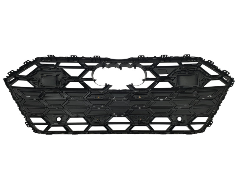Решітка радіатора Full Black ( стиль S7 ) під дистронік на Audi A7 4K 2023-2024 року