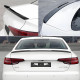 Спойлер Чорний глянець V3 на Audi A4 B9 2015-2019 року