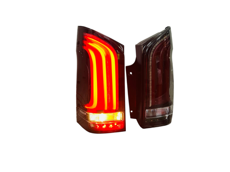 Задні ліхтарі  ( стиль V-Class 2023+ ) заміна галогену  на Mercedes-Benz VITO-Class W447 2014-2019 року