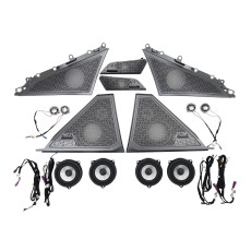 Сітки на динаміки  ( Bowers & Wilkins ) Silver на BMW 5 Series G60 / G61 2023-2025 року