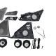 Сітки на динаміки  ( Bowers & Wilkins ) Silver на BMW 5 Series G60 / G61 2023-2025 року