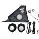 Сітки на динаміки  ( Bowers & Wilkins ) Silver на BMW 5 Series G60 / G61 2023-2025 року