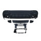Дифузор ( заднього бампера ) Full Black ( стиль GLC43 ) AMG на Mercedes-Benz GLC-Class X254 2022-2025 року