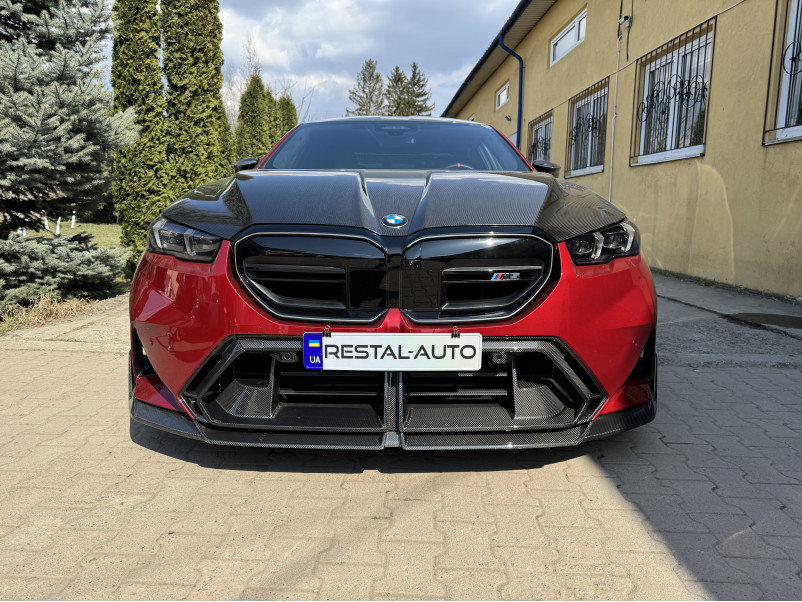 Губа ( Карбон )  V3 на BMW M5 G90 / G99 2024-2026 року