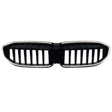 Ніздрі Чорний глянець LED ( Iconic Glow ) 1bar на BMW 3 Series G20 / G21 2018-2022 року