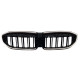 Ніздрі Чорний глянець LED ( Iconic Glow ) 2bar на BMW 3 Series G20 / G21 2018-2022 року