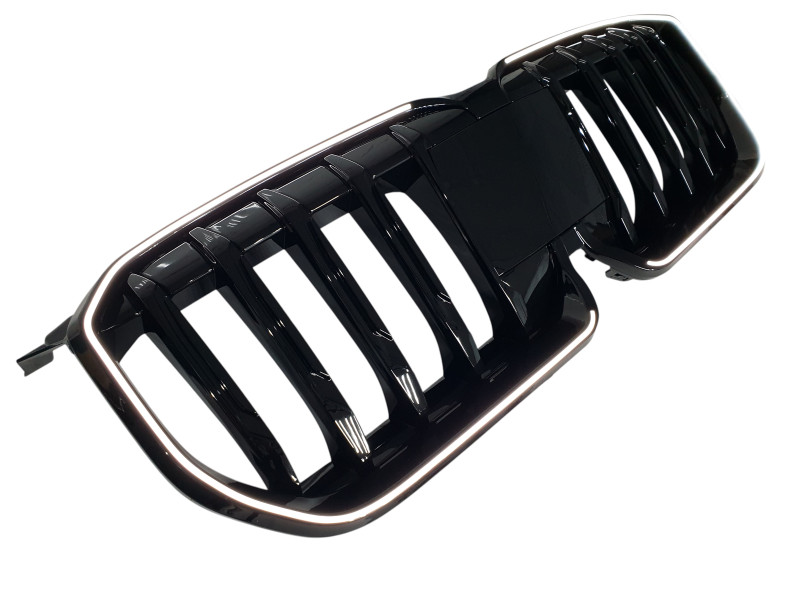 Ніздрі Чорний глянець LED ( Iconic Glow ) на BMW X1 U11 2022-2024 року