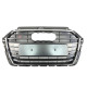 Решітка радіатора Silver Chrome ( в стилі S3 ) ПОШКОДЖЕНА на Audi A3 8V 2016-2020 року