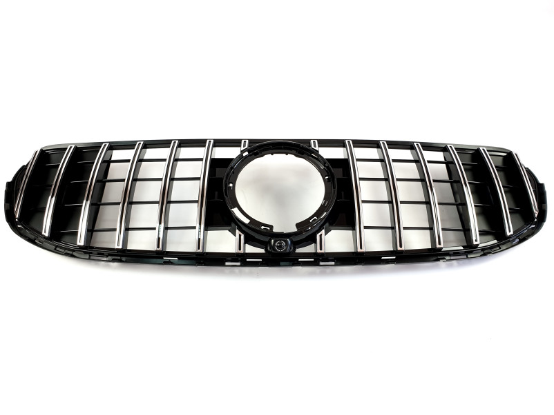 Решітка радіатора  GT Chrome Black ( Normal ) на Mercedes-Benz GLC-Class X253 2019-2022 року