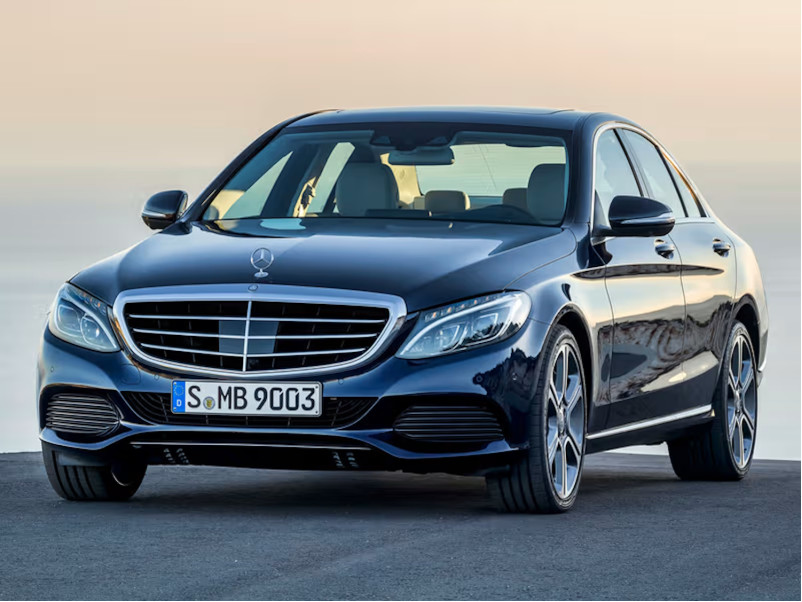 Решітка радіатора  Diamond Silver / Chrome Rim Classic  на Mercedes-Benz C-Class W205 2014-2018 року