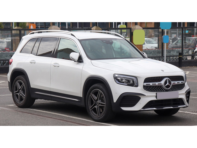 Решітка радіатора  GT Full Black ( AMG ) на Mercedes-Benz GLB-Class X247 2019-2023 року