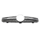 Решітка радіатора Black V2 Diamond на Mercedes-Benz CLS-Class C219 2008-2010 року