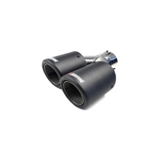 Насадки на вихлоп Carbon ( матовий ) 54mm To 76mm ( подвійна Y ) на Akrapovič Akrapovič