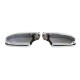 Накладки на дзеркала Silver Matte ( стиль S-Line ) на Audi A4 B8 2011-2015 року