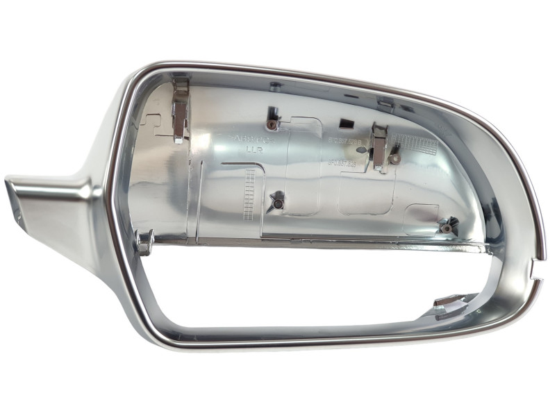 Накладки на дзеркала Silver Matte ( стиль S-Line ) на Audi A4 B8 2011-2015 року