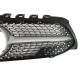 Решітка радіатора Silver ( без місця під камеру ) Diamond на Mercedes-Benz A-Class W177 2018-2022 року