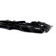 Дифузор ( заднього бампера ) Full Black ( стиль E63 ) Sedan AMG на Mercedes-Benz E-Class W213 2020-2023 року