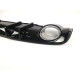 Дифузор ( заднього бампера ) Full Black / Chrome Pipe ( в стилі RS4 ) V2 S-Line на Audi A4 B9 2015-2019 року