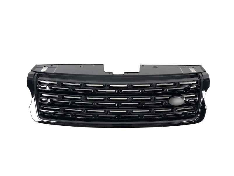 Решітка радіатора  + жабра + решітки в бампер на Land Rover Range Rover Vogue L405 2013-2017 року
