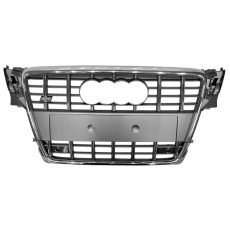 Решітка радіатора Silver Chrome ( в стилі S4 ) на Audi A4 B8 2007-2011 року