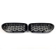Ніздрі Diamond All Black  на BMW 5 Series G30 / G31 2017-2020 року
