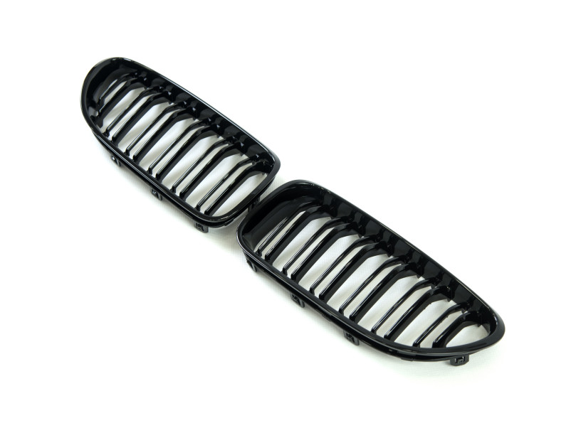 Ніздрі Чорний глянець ( Подвійні M-Look ) на BMW 6 Series F06 / F12 / F13 2012-2017 року