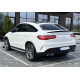 Спойлер Чорний глянець  на Mercedes-Benz GLE-Class Coupe C292 2015-2019 року