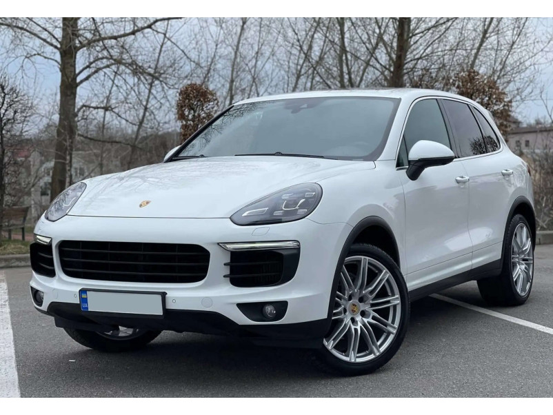 Передній бампер  ( стиль Cayenne S ) на Porsche Cayenne 958 2014-2017 року