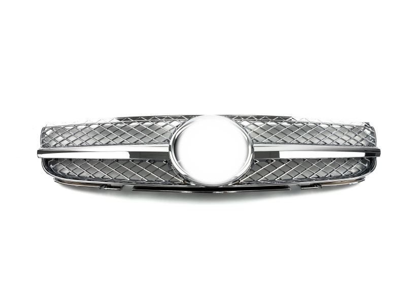 Решітка радіатора Chrome SL на Mercedes-Benz SL-Class R230 2006-2008 року