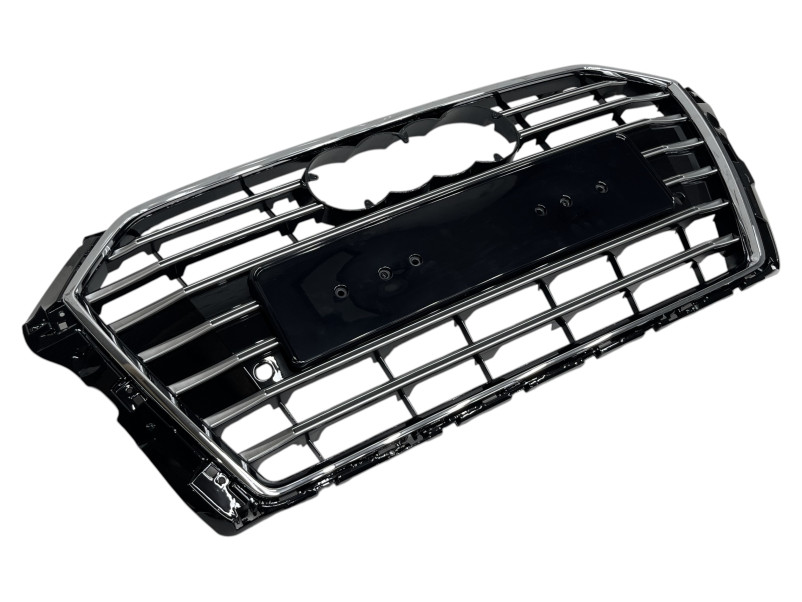 Решітка радіатора Chrome Black ( в стилі S3 ) на Audi A3 8V 2016-2020 року