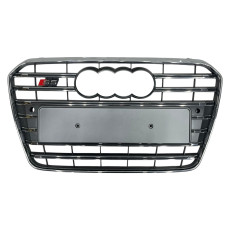 Решітка радіатора Silver Chrome ( в стилі S5 ) на Audi A5 8T 2011-2016 року