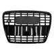 Решітка радіатора Full Black ( в стилі S6 ) без PDC на Audi A6 C6 2004-2011 року
