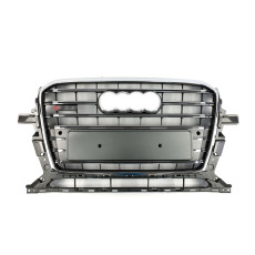 Решітка радіатора Silver Chrome ( в стилі SQ5 ) на Audi Q5 8R 2012-2016 року