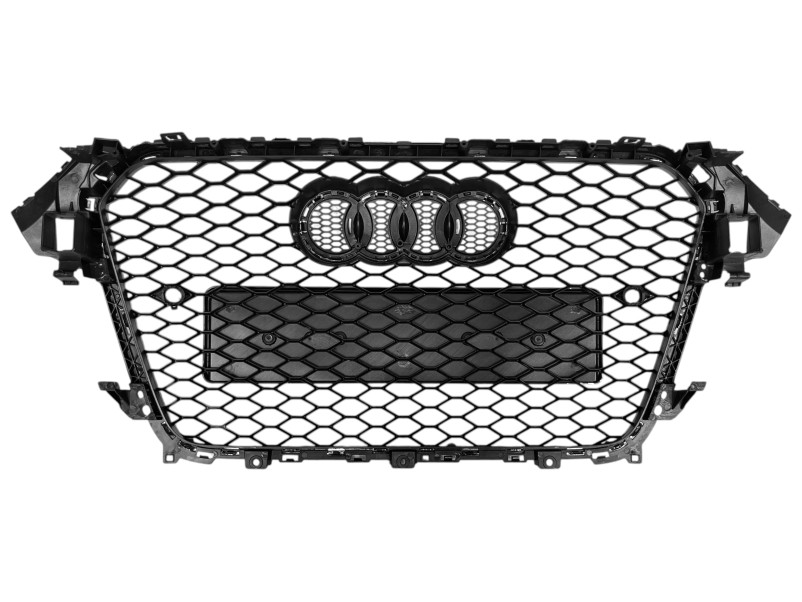 Решітка радіатора Silver Chrome ( в стилі RS4 ) на Audi A4 B8 2011-2015 року