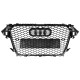 Решітка радіатора Silver Chrome ( в стилі RS4 ) на Audi A4 B8 2011-2015 року