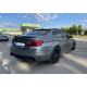 Дифузор ( заднього бампера ) Чорний глянець ( стиль M5 Competition ) на BMW 5 Series F10 / F11 2010-2017 року
