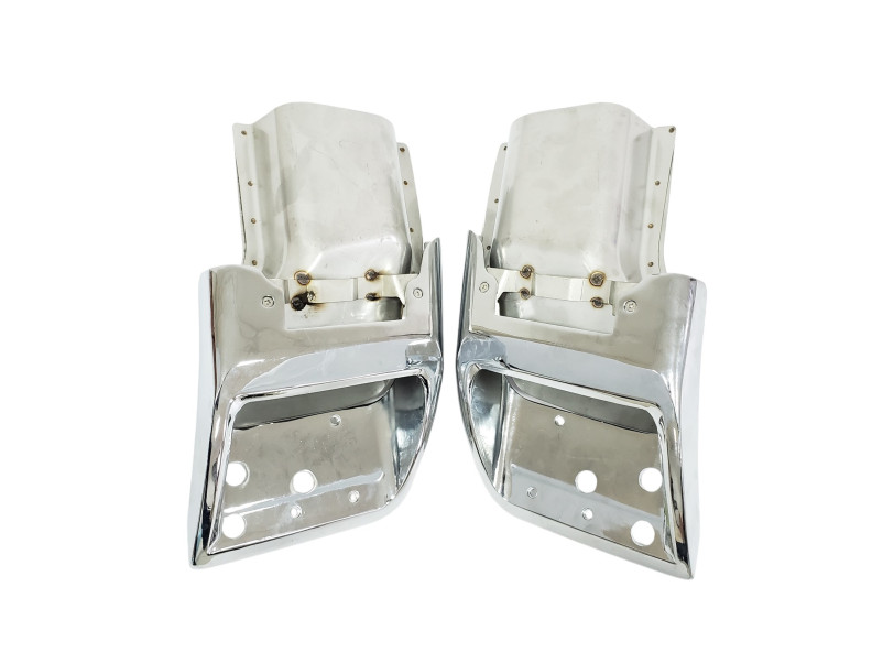 Насадки на вихлоп Chrome  на Land Rover Range Rover Vogue L322 2010-2013 року