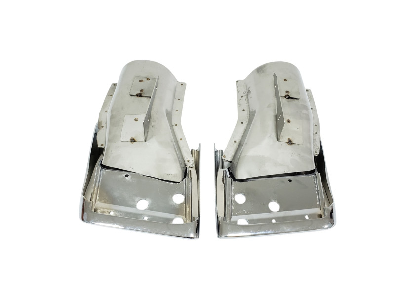 Насадки на вихлоп Chrome  на Land Rover Range Rover Vogue L322 2010-2013 року