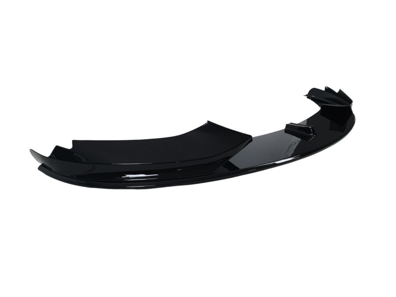 Губа ( переднього бампера ) Чорний глянець ( M-Performance ) V2  на BMW 4 Series F32 / F33 2013-2020 року