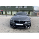 Губа ( переднього бампера ) Чорний глянець ( M-Performance ) V2  на BMW 4 Series F32 / F33 2013-2020 року