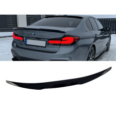 Спойлер Чорний глянець ( стиль М4 ) на BMW 5 Series G30 / G31 2017-2020 року