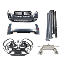 Комплект обвісів  ( стиль X5M F85 ) на BMW X5 F15 2013-2018 року