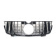 Решітка радіатора Chrome Black GT на Mercedes-Benz GL-Class X164 2006-2009 року