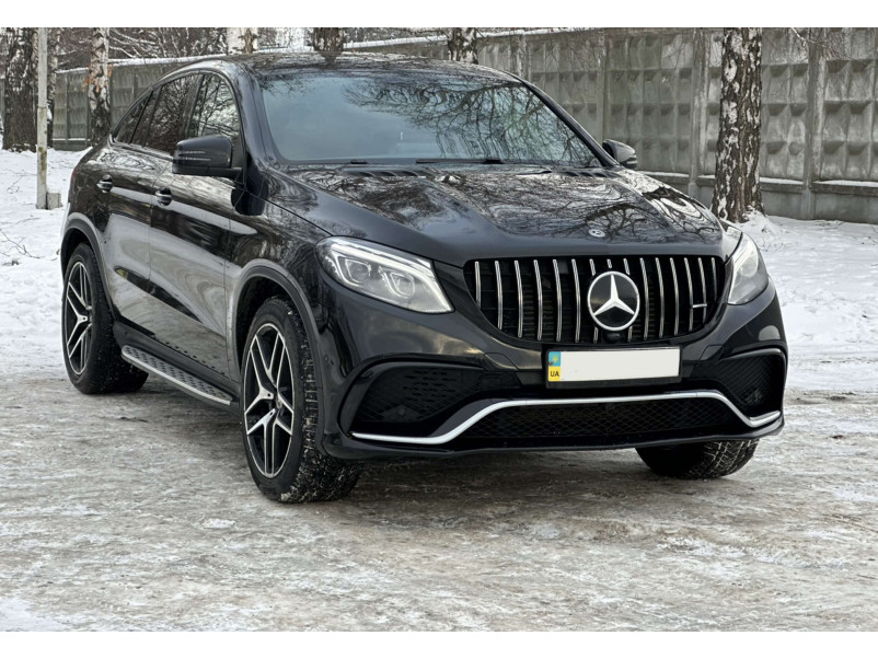 Комплект обвісів  ( стиль GLE63 AMG ) Body Kit на Mercedes-Benz GLE-Class Coupe C292 2015-2019 року