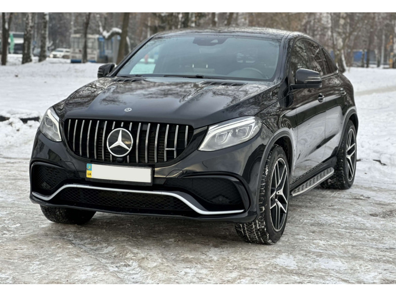 Комплект обвісів  ( стиль GLE63 AMG ) Body Kit на Mercedes-Benz GLE-Class Coupe C292 2015-2019 року