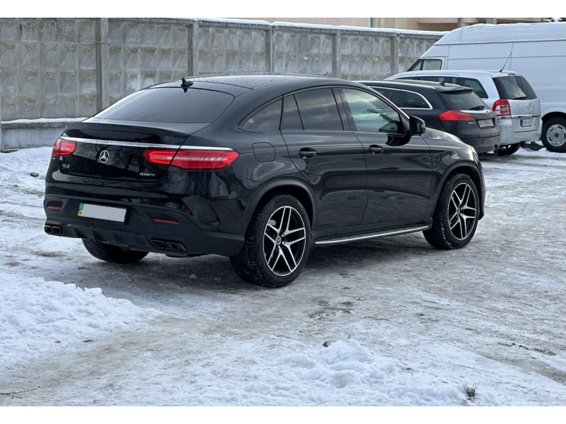 Комплект обвісів  ( стиль GLE63 AMG ) Body Kit на Mercedes-Benz GLE-Class Coupe C292 2015-2019 року