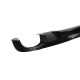 Дифузор ( заднього бампера ) Full Black / Black Pipe ( в стилі RS4 ) V1 S-Line на Audi A4 B9 2015-2019 року