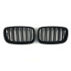 Ніздрі Чорний мат ( Подвійні M-Look ) на BMW X5 E70 2010-2013 року