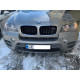 Ніздрі Чорний глянець / Хром рамка ( Подвійні M-Look ) на BMW X5 E70 2010-2013 року